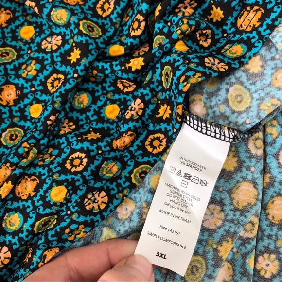 ♦️2/$30 Azure LuLaRoe A-line Skirt / Top - Picture 4 of 8